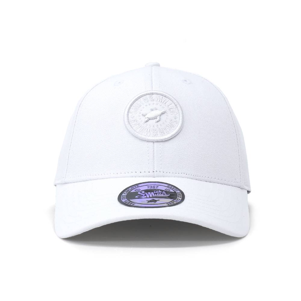 Smith & Miller Odesa Unisex Curved Cap, white Versandkostenfrei