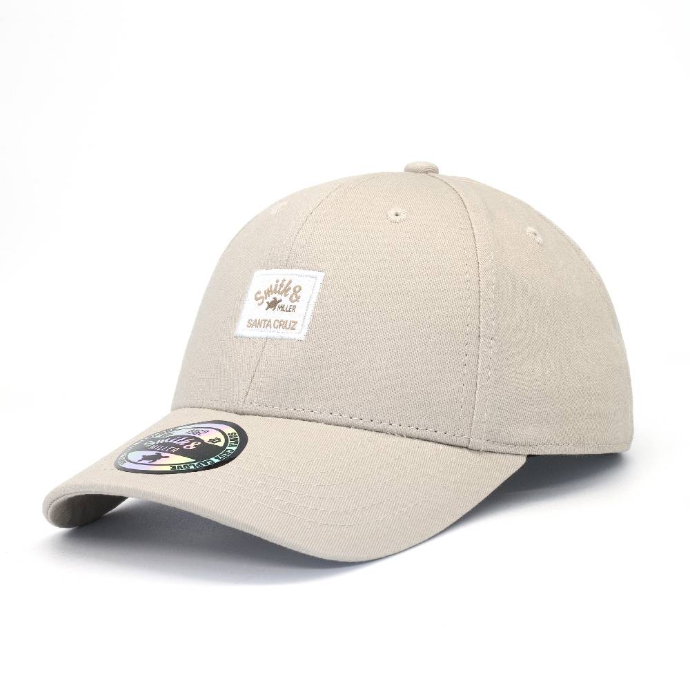 Smith & Miller Reno Unisex Curved Cap, stone