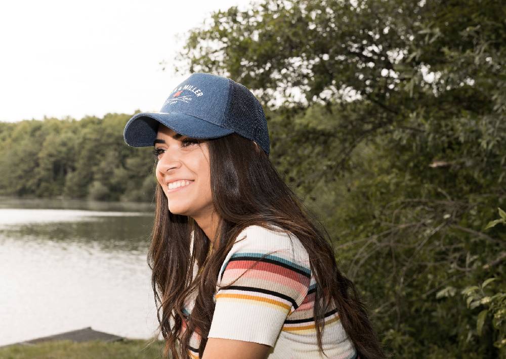Smith & Miller Dawes Unisex Trucker Cap, denim - navy Angebote