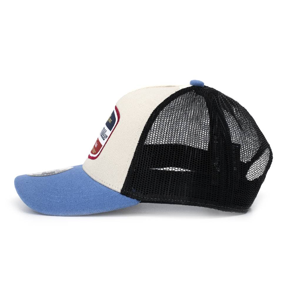 Smith & Miller Vicent Kids Trucker Cap, stone-blue Meist gekauft