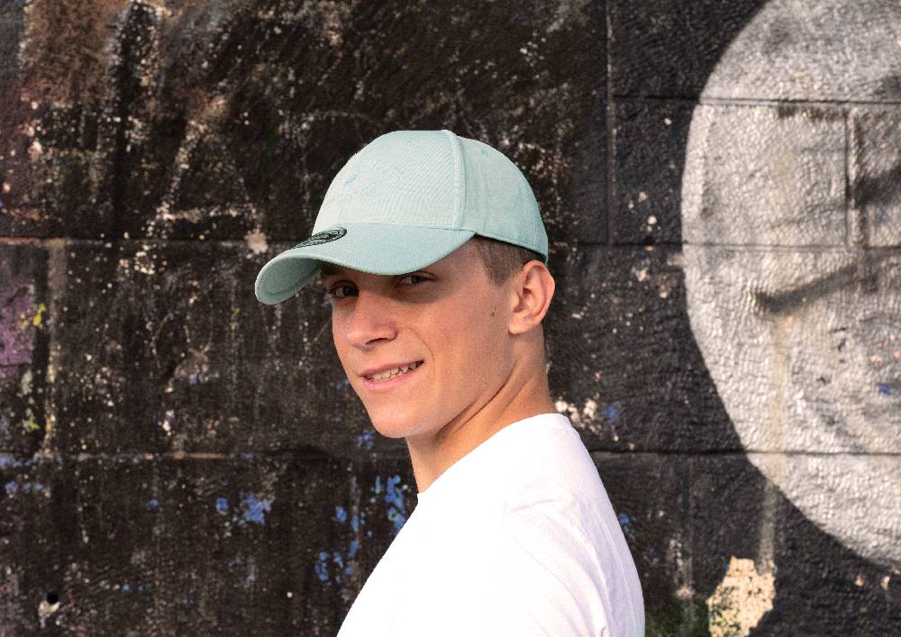 Smith & Miller Pico Arcata Unisex Curved Cap, heather mint Auslauf
