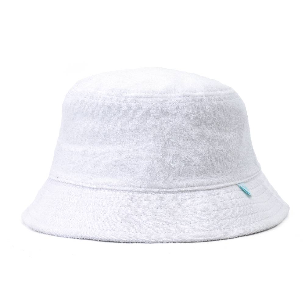 Smith & Miller Villariva Bucket Hat, white Fabrikverkauf