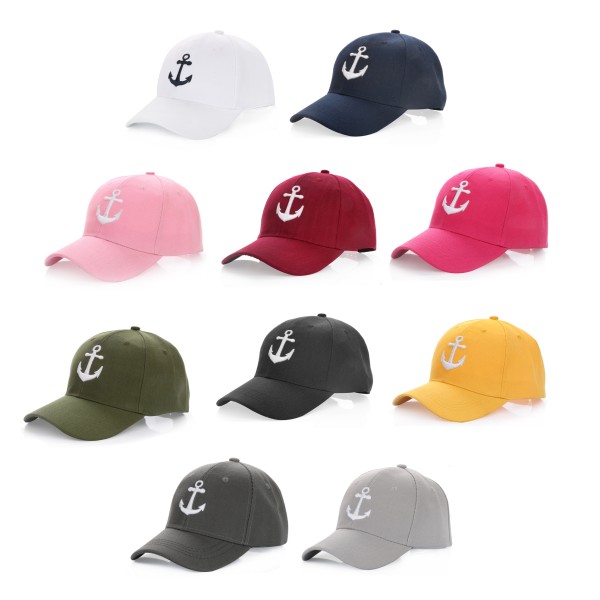 Sonia Originelli Baseball Cap "Anker" Mütze Maritim Snapback Unisex Auslauf