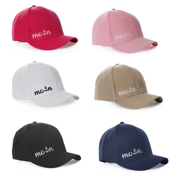 Sonia Originelli Baseball Cap "MOIN Anker" Mütze maritim Snapback Unisex Schlussverkauf