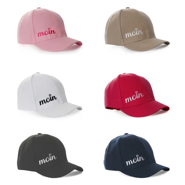 Sonia Originelli Baseball Cap "MOIN Herz" Mütze maritim Snapback Unisex Günstiger Verkauf