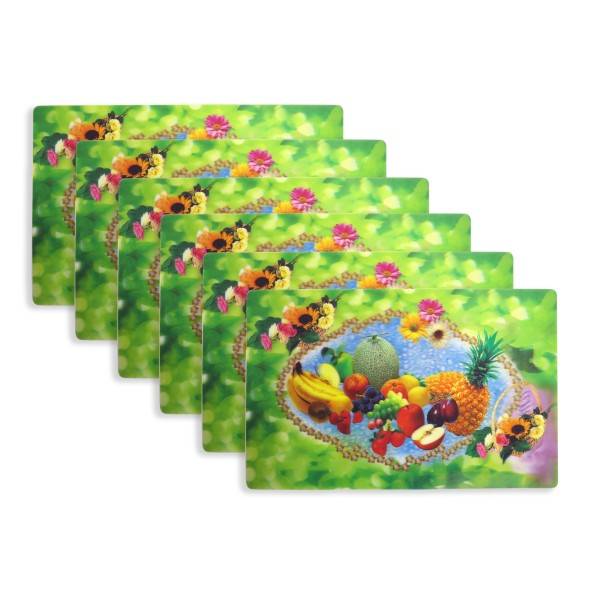 Sonia Originelli 3D "Tischsets" Auflage Unterlage Essen 6 Stück Fabrikverkauf