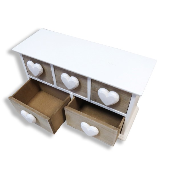 Sonia Originelli Dekoration "Schmuckkästchen" Herz Box Landhausstil Blitzverkäufe