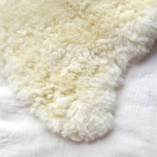 Sonia Originelli Babylammfell Medizinisch Gegeerbt Natur Teppich Fell Günstiger Verkauf
