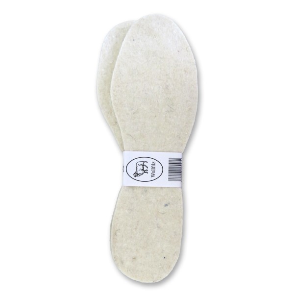 Sonia Originelli Einlegesohle Wollfilz Naturprodukt Klimaausgleichend Schuhe