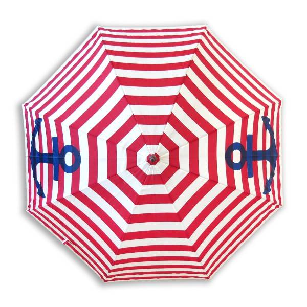 Sonia Originelli Stockschirm "Maritim" Anker Streifen Regenschirm Schutz Schlussverkauf