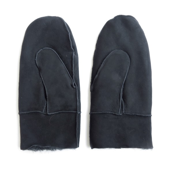 Sonia Originelli Fausthandschuh Schaf Lammfell Fäustlinge Leder Handschuhe Blitzverkäufe