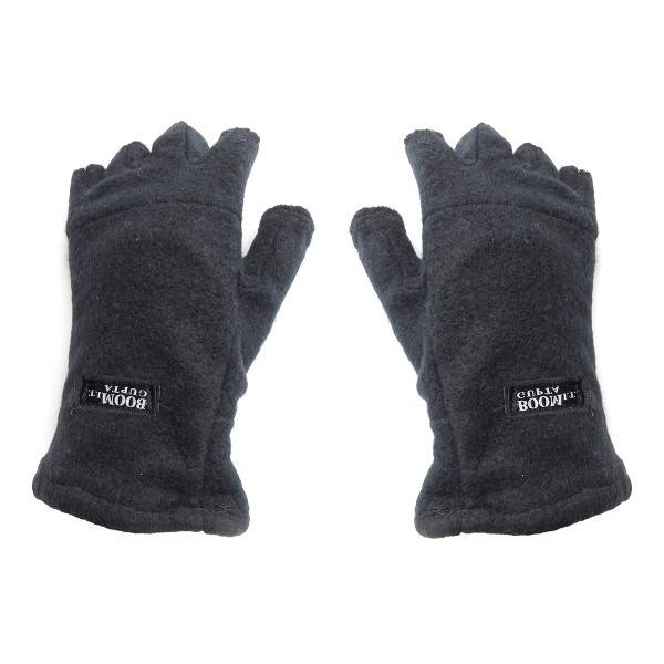 Sonia Originelli Fleecehandschuhe Gefüttert Schlicht Halbfinger Winter Unisex