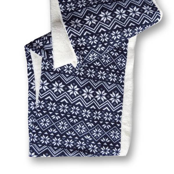 Sonia Originelli Loop "Flower" Schal Kuschelfell Polyester Winter Blitzverkäufe