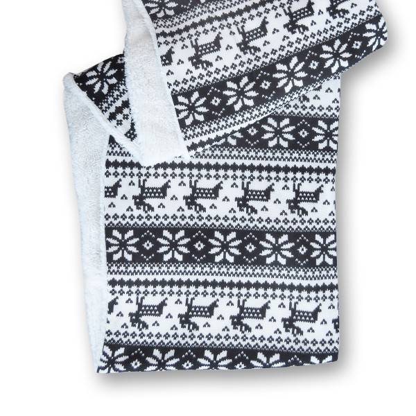 Sonia Originelli Loop "Norweger" Schal Kuschelfell Polyester Winter Outlet