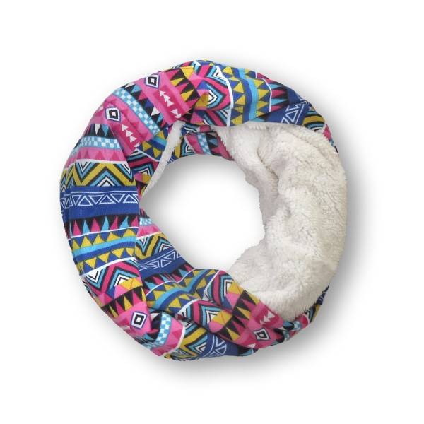 Sonia Originelli Loop "Retro" Schal Kuschelfell Polyester Winter