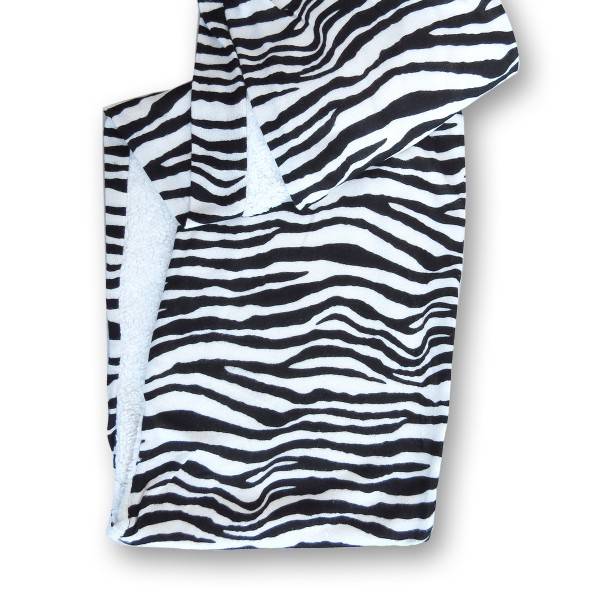 Sonia Originelli Loop "Zebra" Schal Kuschelfell Polyester Winter Versandkostenfrei