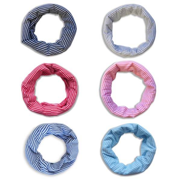 Sonia Originelli Loop Schal "Maritim" Gestreift Streifen Sommer Mundschutz Atemschutz Online Shopping