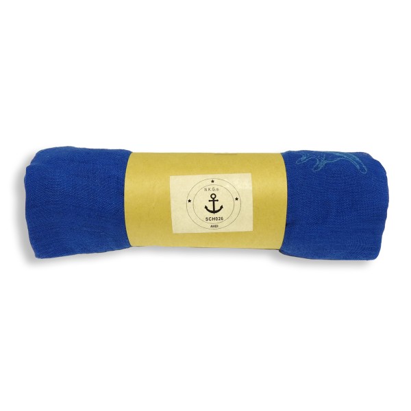 Sonia Originelli Loop Schal "Muschel" Maritim Reliefdruck Sommer Online