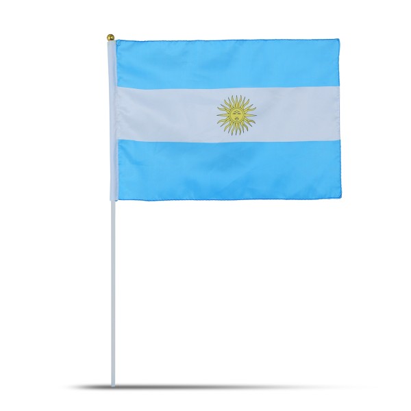 Sonia Originelli 10er Set Fahne Flagge Winkfahne "Argentinien" Argentina Handfahne EM WM Meist gekauft