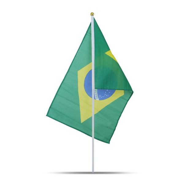 Sonia Originelli 10er Set Fahne Flagge Winkfahne "Brasilien" Brazil Brasil Handfahne EM WM Verkauf