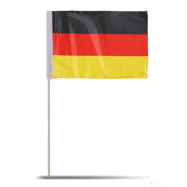 Sonia Originelli 10er Set Fahne Flagge Winkfahne "Deutschland" Germany Handfahne EM WM Schlussverkauf