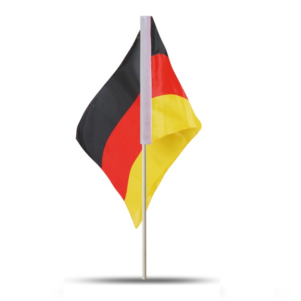 Sonia Originelli 10er Set Fahne Flagge Winkfahne "Deutschland" Germany Handfahne EM WM Schlussverkauf
