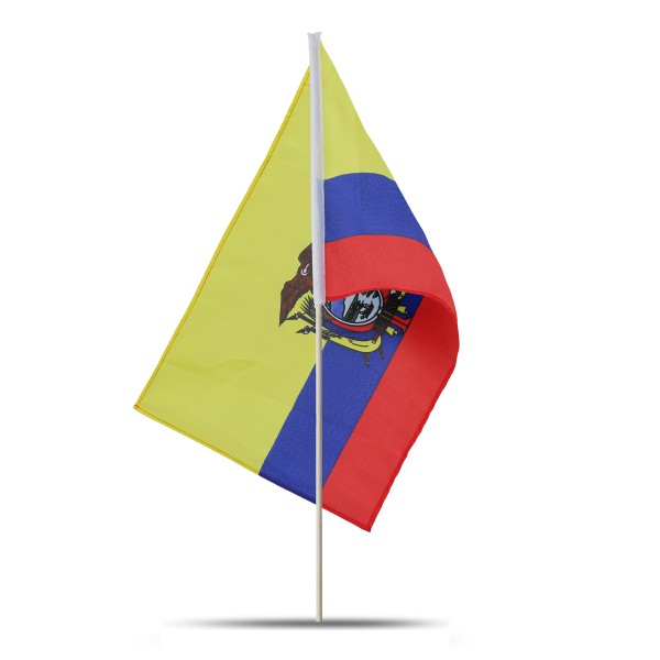 Sonia Originelli 10er Set Fahne Flagge Winkfahne "Ecuador" Handfahne EM WM Günstiger Verkauf