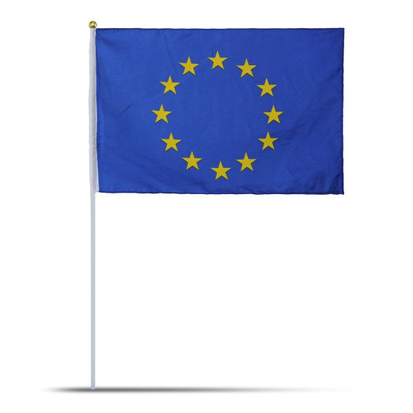 Sonia Originelli 10er Set Fahne Flagge Winkfahne "Europa" Europe Handfahne EM WM Online