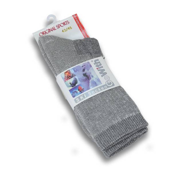 Sonia Originelli 1 Paar Ski Socken Wolle Winter Unisex Strümpfe grau Blitzverkäufe