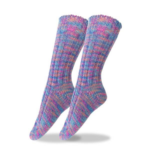Sonia Originelli 2 Paar Alpakasocke Multicolour Winter Warm Schaf Wolle Günstiger Verkauf