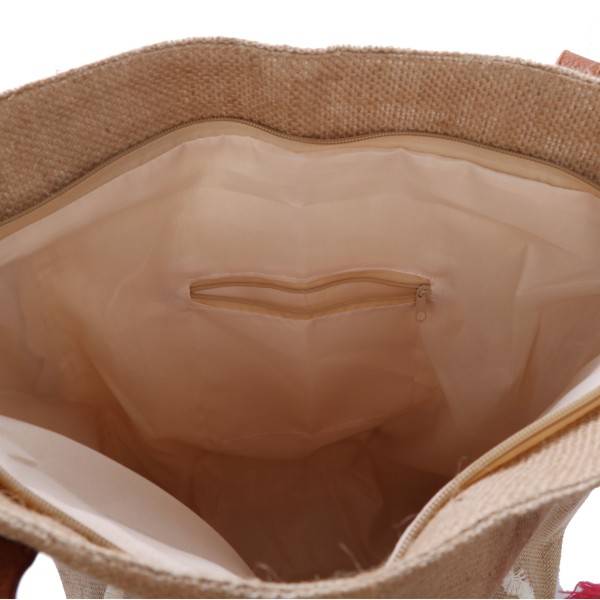 Sonia Originelli Canvas Shopper "Anker" Strandtasche Bommel Quasten Online