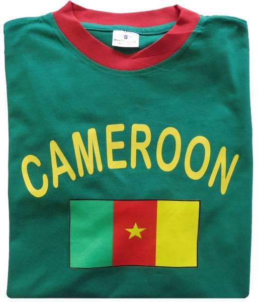 Sonia Originelli Fan-Shirt "Cameroon" Unisex Fußball WM EM Herren T-Shirt Angebote