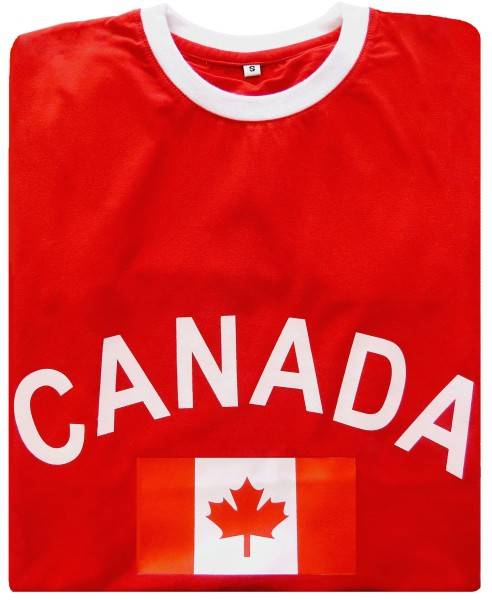 Sonia Originelli Fan-Shirt "Canada" Unisex Fußball WM EM Herren T-Shirt Hotsell
