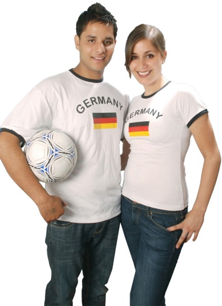 Sonia Originelli Fan-Shirt "Germany" Unisex Fußball WM EM Herren T-Shirt Fabrikverkauf