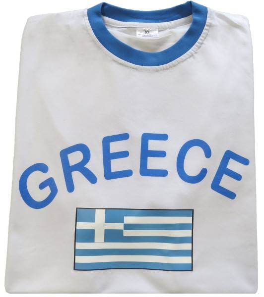 Sonia Originelli Fan-Shirt "Greece" Unisex Fußball WM EM Herren T-Shirt Blitzverkäufe