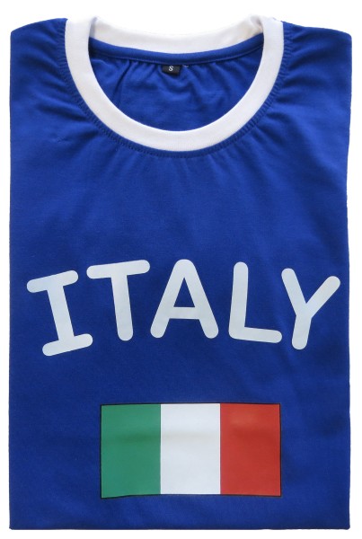 Sonia Originelli Fan-Shirt "Italy" Unisex Fußball WM EM Herren T-Shirt Verkauf