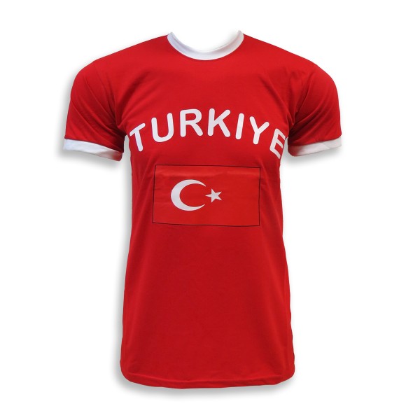 Sonia Originelli Fan-Shirt "Turkiye" Unisex Fußball WM EM Herren T-Shirt Verkauf