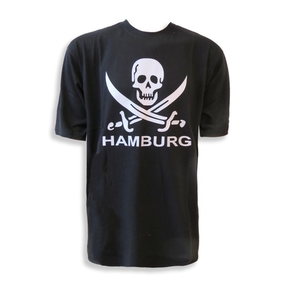 Sonia Originelli T-Shirt "Totenkopf Hamburg" Schwert Skull Fabrikverkauf