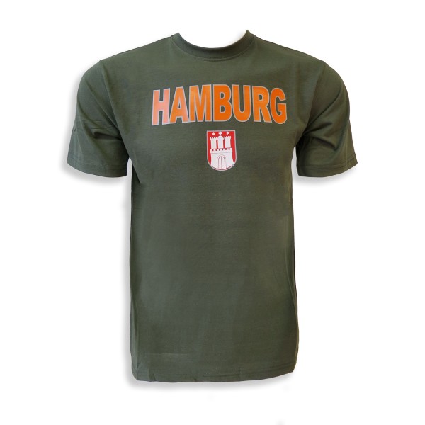 Sonia Originelli T-Shirt Herren "Hamburg Classic" Wappen Baumwolle