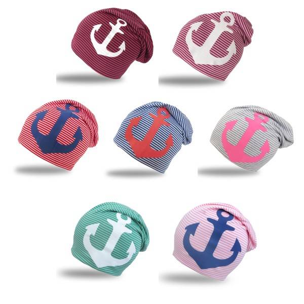 Sonia Originelli Beanie Mütze Kleinkind "Maritim Anker" Streifen Baby Angebote