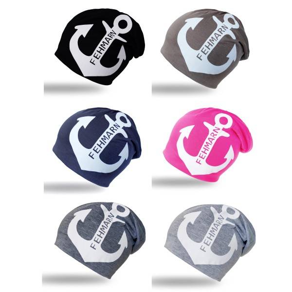 Sonia Originelli City-Beanie "Fehmarn" Anker Mütze Insel Maritim Günstiger Verkauf