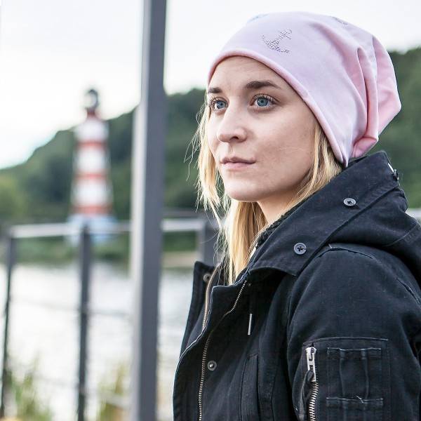 Sonia Originelli Fleece Beanie "Mini Stars Fleece" Stern Winter Mütze Premium Auslauf