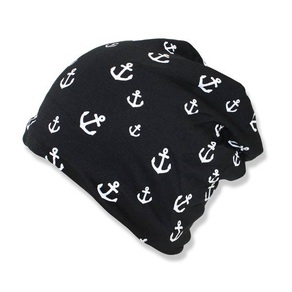 Sonia Originelli Winter Beanie Mütze "Mini Anker" Teddyfell Futter Maritim Günstiger Verkauf