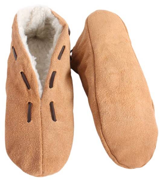 Sonia Originelli Kinder Wildlederhausschuh "Classic" Echt Leder Kuschelfell Meist gekauft