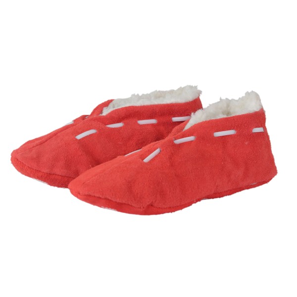 Sonia Originelli Kinder Wildlederhausschuh ABS Stopper Leder Kuschelfell