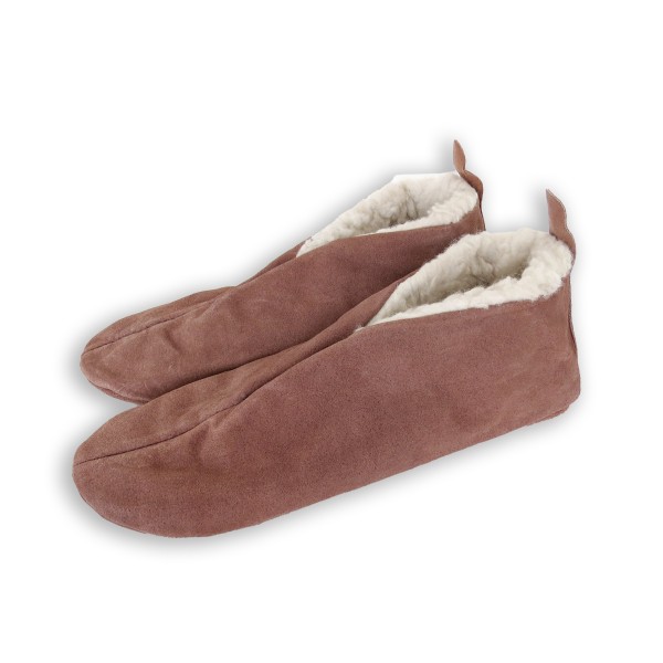 Sonia Originelli Wildlederhausschuhe, Wollfutter, Lederschlaufe Black Friday Preise