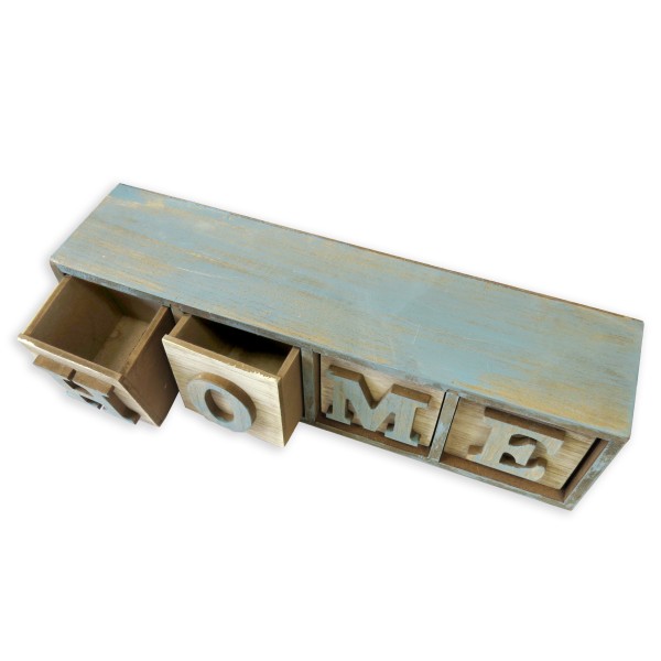 Sonia Originelli Dekoration Box "Home" Shabby Chic Organizer Schublade zollfrei