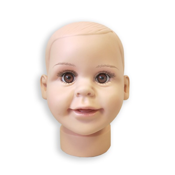 Sonia Originelli Modellkopf "Baby" Display Gesicht Mütze Aussteller Meist gekauft