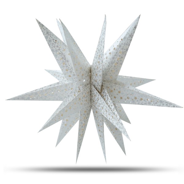 Sonia Originelli Weihnachtsstern 60cm 3D Papier-Stern Weihnachtsdeko Exklusive Angebote