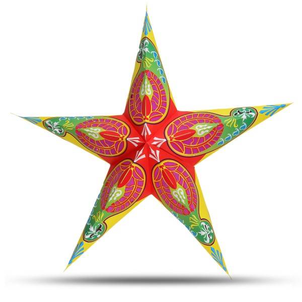 Sonia Originelli Weihnachtsstern 60cm Papier-Stern Weihnachtsdeko Kauf eins, bekomm eins gratis